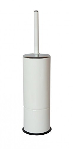All Care 13198 Mediclinics Stahl Toilettenbürstenhalter, Weiß