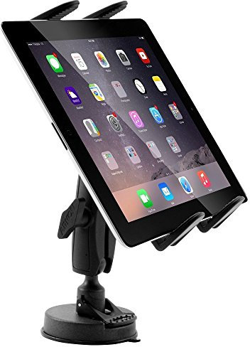 ARKON Support de Tablette à ventouse pour Apple iPad Air 2, iPad Pro, iPad 4, 3 Galaxy Tablets Noir