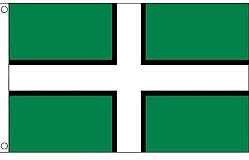 AZ FLAG - Flagge Grafschaft Devob - 150x90 cm - Devob Fahne 100% Polyester mit Messing-Ösen - 110g