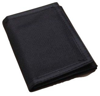 Boys' Kids' Plain Black Wallet