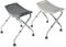 Identités, Tabouret de Douche Pliant Bora, Ultra-Compact, Assise Large et Anatomique, Tabouret Antidérapant, Poignées de Relèvement, Moderne, Réglable en Hauteur, Coloris Gris