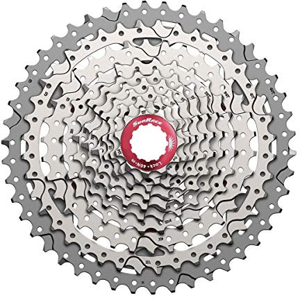 SunRace Kassette MX9 Light 11 v sram XD 10-42t Silver (MTB-Kassette)