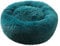 Smniao Hundebetten Plüsch Haustierbett Hundesofa Katzensofa Schlafplatz für Katzen Weicher Waschbar Katzenbett Hunde Mat (L:Durchmesser 50cm, Grün)