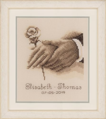 Counted Cross Stitch WDDNG Ring
