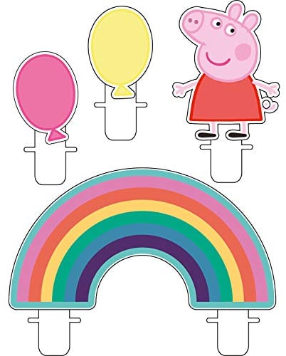 Child Peppa Pig Candle Set (4 Piece)