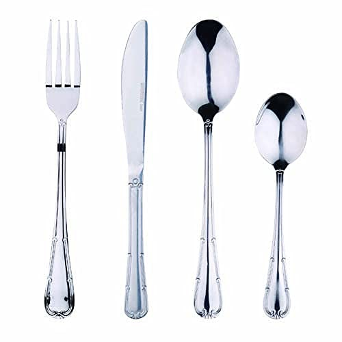 Bergner Q3507 Besteckset aus Edelstahl, Kollektion Siena, 24-teilig