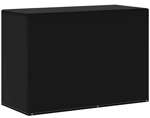 vidaXL Housse de Meubles de Jardin pour Barbecue Bâche de Protection Couverture Meuble de Terrasse Imperméable Résistant aux UV 6 Œillets 180x80x125 cm