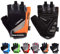 meteor Fahrradhandschuhe Herren Gel GX31 Grün Fahrradhandschuhe Damen Fahrradhandschuhe Damen Fahrradhandschuhe Downhill Handschuhe Kinder (XXS, Orange)