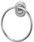 BM 4409 Portasciugamani ad anello Porta Salviette da Bagno Accessori Bagno da Parete, Acciaio Inossidabile e Lega di Zinco, Finitura Lucida Cromato