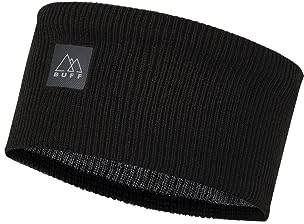 BUFF® Crossknit Headband Schwarz Unisex Erwachsene