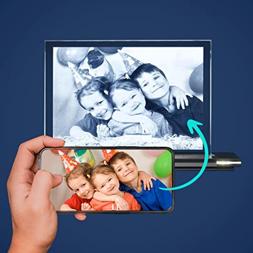 LOOXIS Photo en verre avec socle lumineux - Votre propre photo gravée au laser dans du véritable verre Viamant - Photo dans le verre comme cadeau photo (XL paysage)