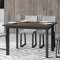 Itamoby, Cumar Ausziehtisch Walnuss 90x120 länglich 180