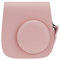 ZUIKAKU Protection and Carrying Case for Fujifilm Instax Mini 11/9/8/8+ Instant Film Cameras, with Accessory Pocket and Adjustable Shoulder Strap (Pink)