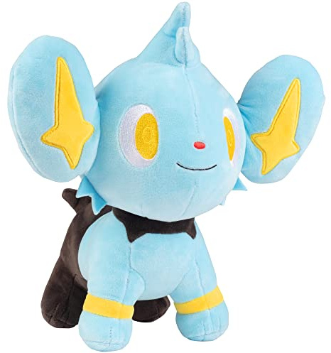 Pokemon 12 Large Shinx Plush - Officially Licensed - Scarlet & Violet - Authentic Stuffed Animal Toy Figure - Gift for Kids, Boys, Girls - 2+
