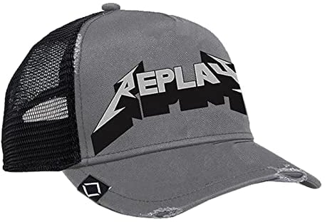 Replay Herren Baseball Cap mit Mesh, Iron Grey+ Black 1545 (Grau), Onesize