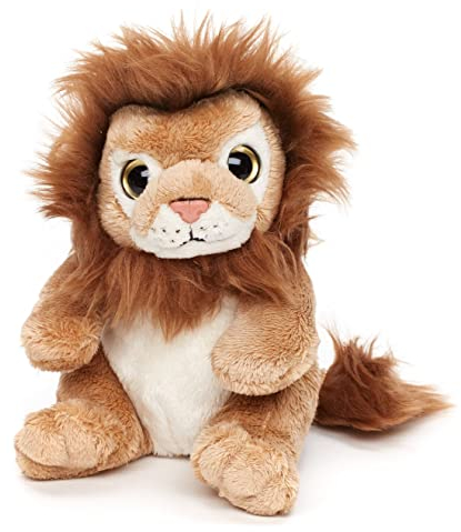 Uni-Toys - Löwe Plushie- 17 cm (Höhe) - Plüsch-Wildtier - Plüschtier, Kuscheltier