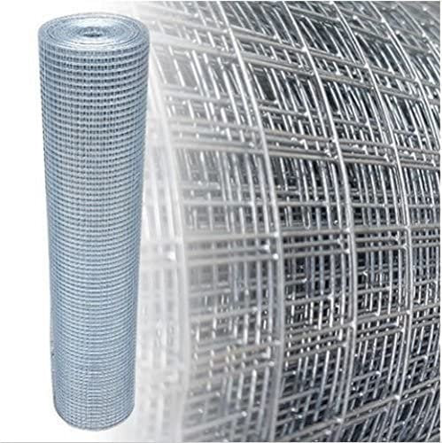 Garmix Grillage Volière & Cage Oiseaux | Fil de Volière Maillage 9x9mm (100cm x 25m 0,80mm)