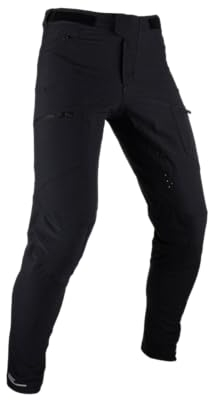 Leatt MTB Pants Enduro 3.0 ultracomfortable, Water Resistant and with Pockets,Schwarz,54 EU