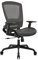 ELABEST Bürostuhl aus Netzstoff, ergonomischer Computer-Schreibtischstuhl, stabiler Arbeitsstuhl, verstellbare Lendenwirbelstütze und Armlehnen, Kippfunktion, bequemer breiter Sitz, Drehstuhl für