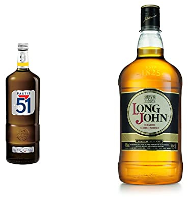 PASTIS 51-150cl 45% & Long John Scotch Whisky, 2L