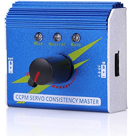 HERCHR Motortester, Motor-Servo-ESC-Tester, Elektronischer Geschwindigkeitsregler, Checker, Master-Fernbedienung, Fahrzeugzubehör Für RC-Flugzeug, Auto, Boot