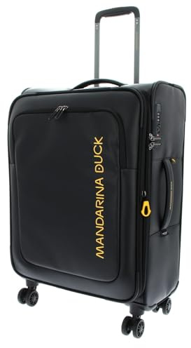 Mandarina Duck Eco Coated Exp Trolley M Black