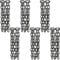 6 Pack Plastic Halloween Chains Fake Chains Toys Decoration Chain for Halloween Dress up Party Supplies