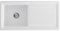 Ceramic Reversible 1 Bowl Kitchen Sink, 101 x 52.5 x 21 cm - White