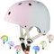 CELOID Casco da bici per bambini, caschi da skateboard per bambini dai 5 agli 8 ai 9 anni, regolabile, multi-sport, per bicicletta, skateboard, calcio, scooter, roller, balance bike, colore: viola e