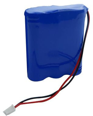 HELINAZI Batterie Lithium-ION 18650 de Grande capacité, Batterie de Remplacement Rechargeable 11.1V 3P avec Prise XH 2.54,2600mAh