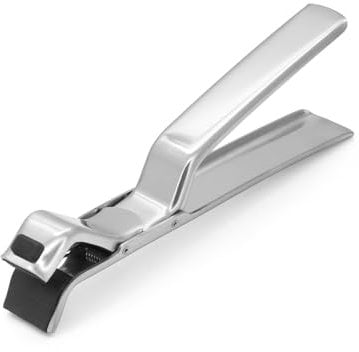 CheurYae Pinzas para horno, pinzas de acero inoxidable para horno y freidora de aire caliente, pinzas de cocina antiescaldaduras, pinzas de acero inoxidable