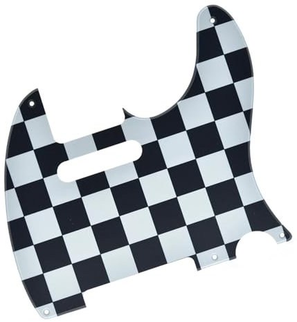 Gitarren-Schlagbrett aus Kunststoff 5 Löcher Vintage-Stil für Tele-Schlagbrett für FD Pickguard Backplate Set