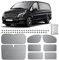 Parasol para parabrisas de coche compatible con Mercedes-Benz Vito III W447 2014-2024 (SWB), 10 unidades de protección solar para parabrisas de invierno contra nieve