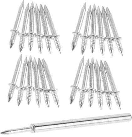 SHINEOFI Chiodi a Doppia per Battiscopa Chiodi in ad Foratura per Decorazioni