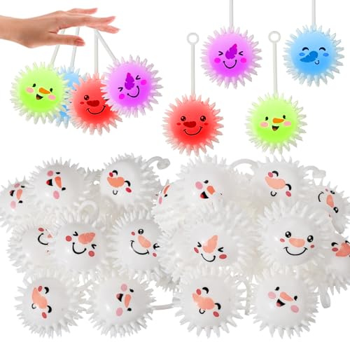 12 Stück Lgelball Mitgebsel Kindergeburtstag Lgelbälle Leuchtspielzeug Kinder Igelball Leuchtball Geschenke Kindergeburtstag MitgebselJump Ball Leuchtspielzeug Leuchtende Flummies Kleine Geschenke