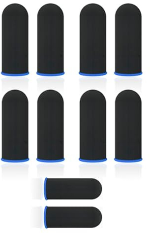 5 Paar Fingerhüllen für mobile Spiele, Daumen Fingerspitzen Abdeckungen, Fingerhandschuhe, schweißfeste Daumenhülle, atmungsaktiv, Präzisionswerkzeuge