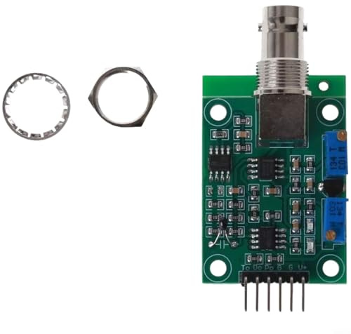 Tidgel pH-Sensor-Modul mit BNC-Stecker-Sonde, 0–14 Bereich, pH-Test-Set für Arduino Wasserqualitätsüberwachung, schnelle Reaktion ≤ 5 s