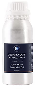 Mystic Moments | Cedarwood Himalaya ätherisches Öl 500G - reines & natürliches Öl für Diffusoren, Aromatherapie und Massage -Mischungen veganer GVO -frei