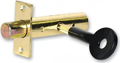 Sterling Locks SBB260 Brass Plated Security Door Bolts, Orange Tacos