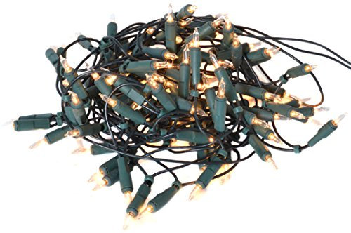 Led Lichterkette Weihnachten 9,5 m 100 LED Kerzen Warmweiß Led Weihnachtsbeleuchtung Weihnachtsbaum-Kerzen Lichterkette Weihnachtsbaum