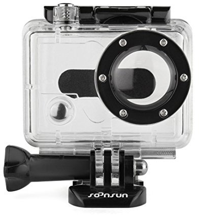 Soonsun, custodia protettiva impermeabile per GoPro HD Hero 2 e 1