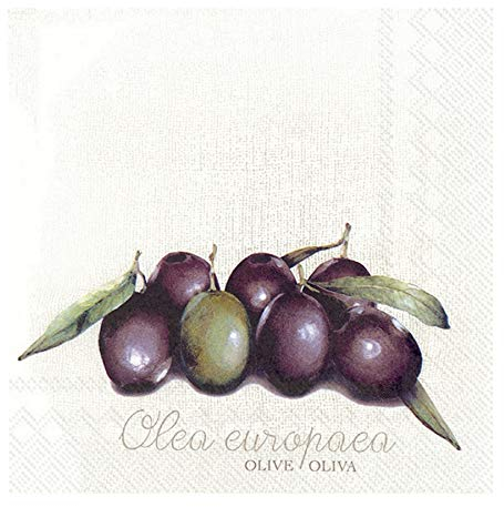 Ideal Home Range Ihr Servietten Lunch 33x33cm Olea Europaea Olive