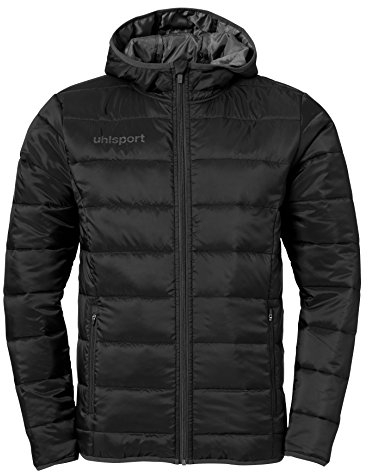 uhlsport Herren Essential Ultra Lite Down Daunenjacke, schwarz/anthra, L EU