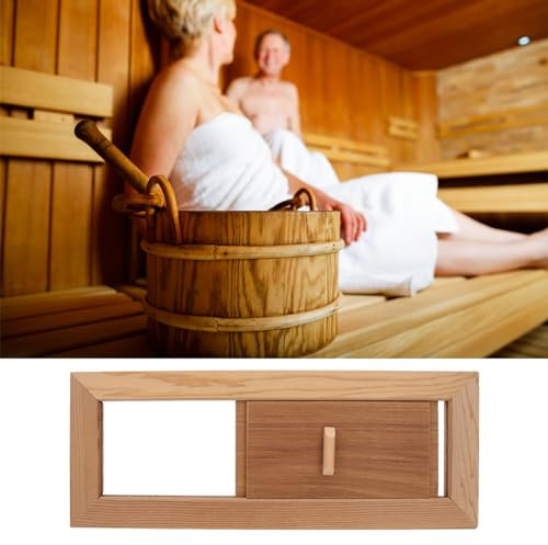 Sauna Pièce Hammam Pièce D'équipement De Ventilation d'air Panneau Grille De Ventilation Accessoire De Sauna Cèdre