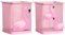 Fittoway 2er Pack Metall Stifteköcher Mesh Multifunktions Stifthalter Bleistift Schreibtischhalter Organizer Home Office Supplies Geburtstag Geschenk (Flamingo)