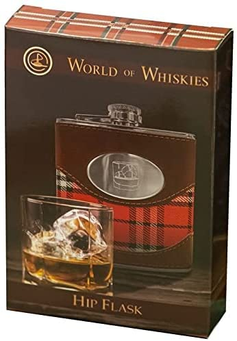 World of Whiskies Golf Hip Flask