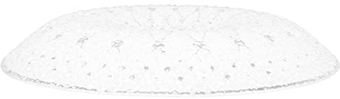 Lurrose Retro Rund Glas Lampenschirm Deckenleuchte Deckenlampe Glaslampenschirm Kunst Decken Beleuchtung Leuchte Schutzabhaube für Wohnzimmer Schlafzimmer Esszimmer Badezimmer Balkon 20cm
