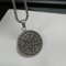 HCMA Vantage Men Titan Stahl Halskette Siegel Luzifer Satan Anhänger Satanisches System Emblem Amulett Charm Zeichen Medaillon