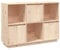 vidaXL Sideboard Kommode Anrichte Schrank Beistellschrank Mehrzweckschrank Standschrank Wohnzimmer Flur 110,5x35x80cm Massivholz Kiefer