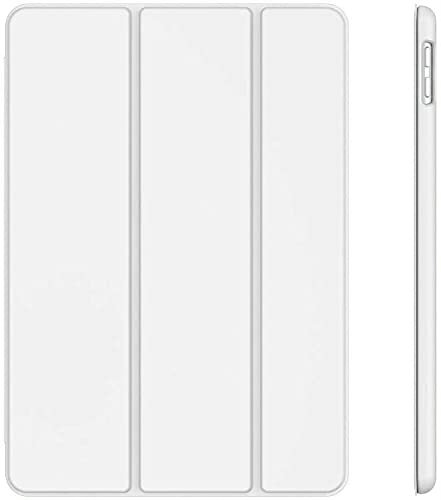 Smart Magnetic Case Fit iPad 9.7 Inch (6th Generation 2018) (5th Generation 2017) A1893/A1954 A1822/A1823 Slim Lightweight Smart Shell Stand Cover Auto Wake/Sleep (White)